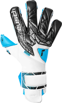 Reusch Attrakt Aqua Evolution 5570455 1126 weiss schwarz gelb front